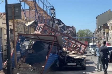 Катастрофа на набережной Камня-на-Оби: более 15 метров конструкции рухнули